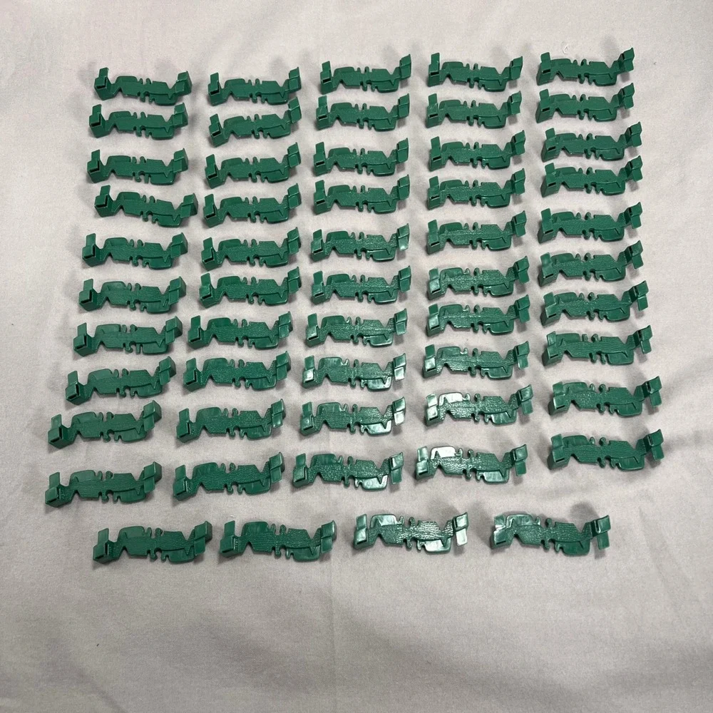 Plastic Flex Track Lot 223 Pieces Safari Dino Construction Toy Replacement Parts